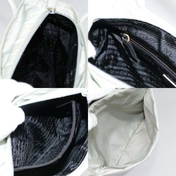 PRADA Tote Bag Nylon Gray - Picture 13 of 13
